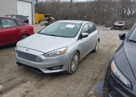 2016 Ford Focus Titanium from USA, damaged, VIN 1FADP3N23GL388364